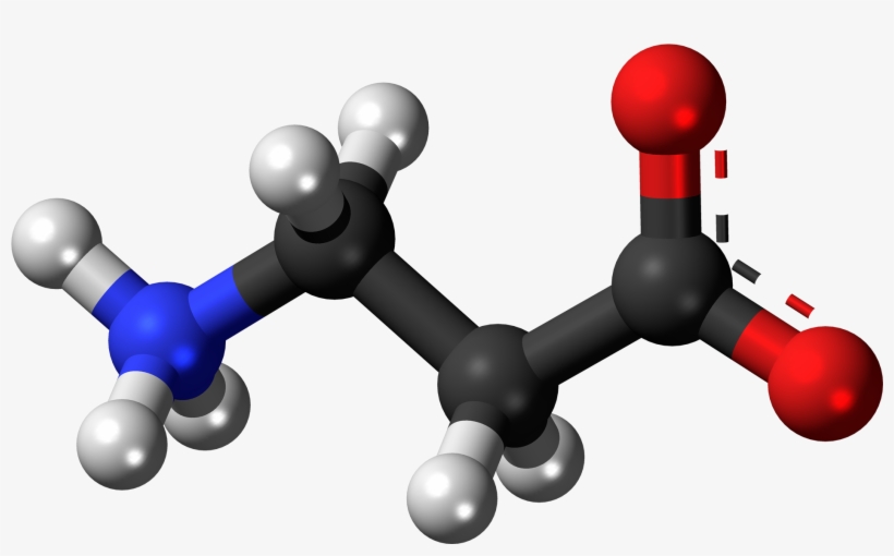 Beta Alanine Zwitterion 3d Balls - Volatile Organic Compounds Molecule, transparent png download