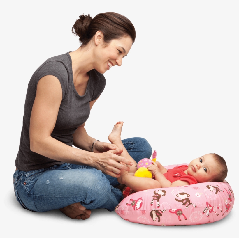 Png Picture Of Baby With Mom Dancing - Mother Baby Telugu, transparent png download