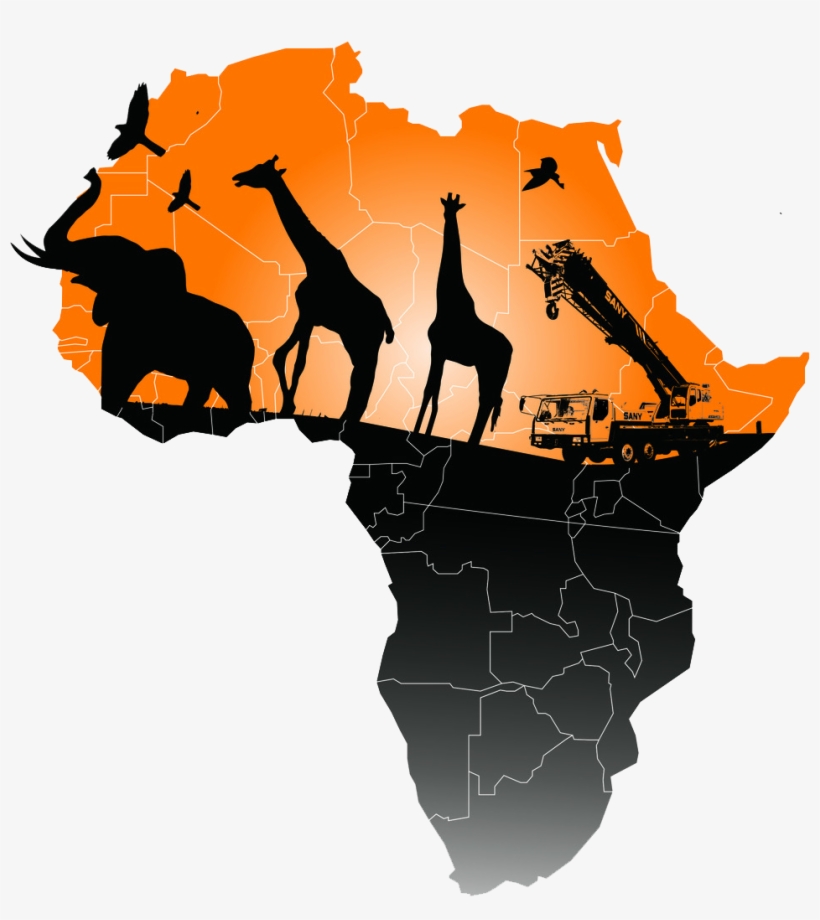 Map Of Africa Png Image - Map Of Africa, transparent png download