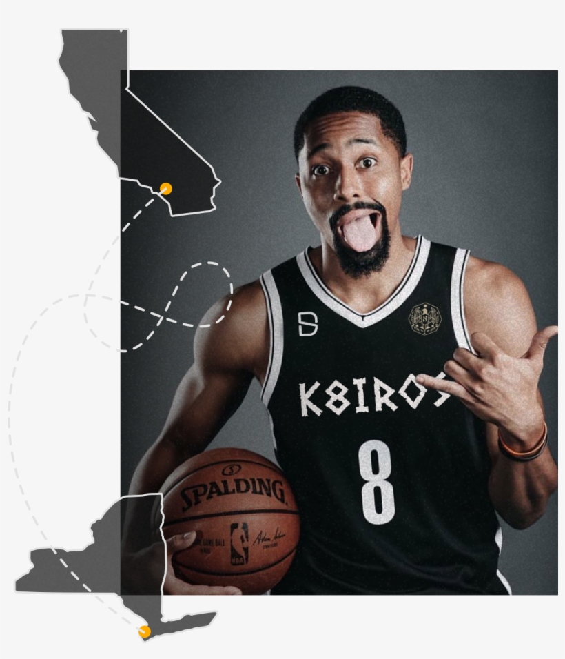 Brooklyn Nets Guardspencer Dinwiddie - Basketball Moves, transparent png download