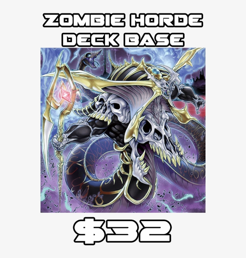 Zombie Horde Deck Bundle - Drochshúile The Spirit King Yugioh, transparent png download