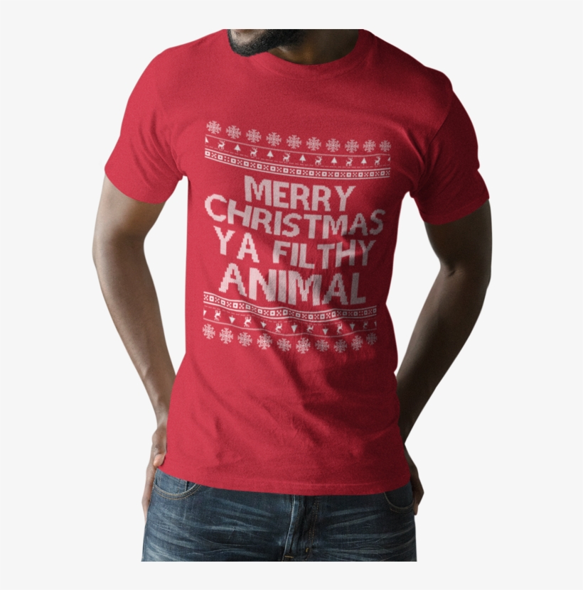 Merry Christmas Ya Filthy Animal Funny Holiday Humor, transparent png download