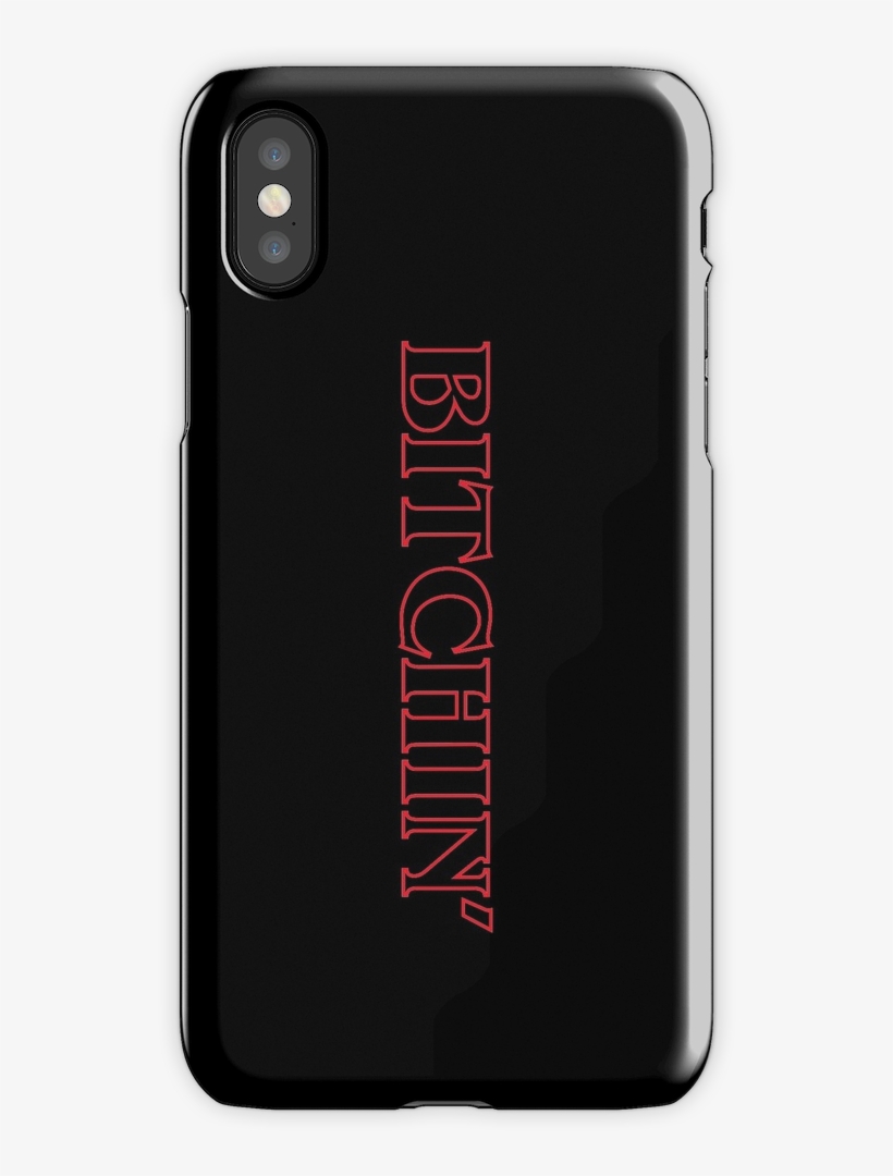Stranger Things Bitchin' Outline Iphone X Snap Case - Indira Radic Zmaj, transparent png download
