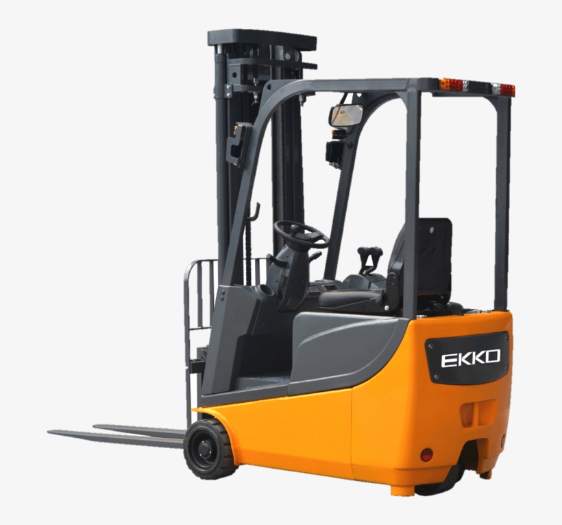Ekko Ek13a 3 Wheel Forklift - Forklift, transparent png download