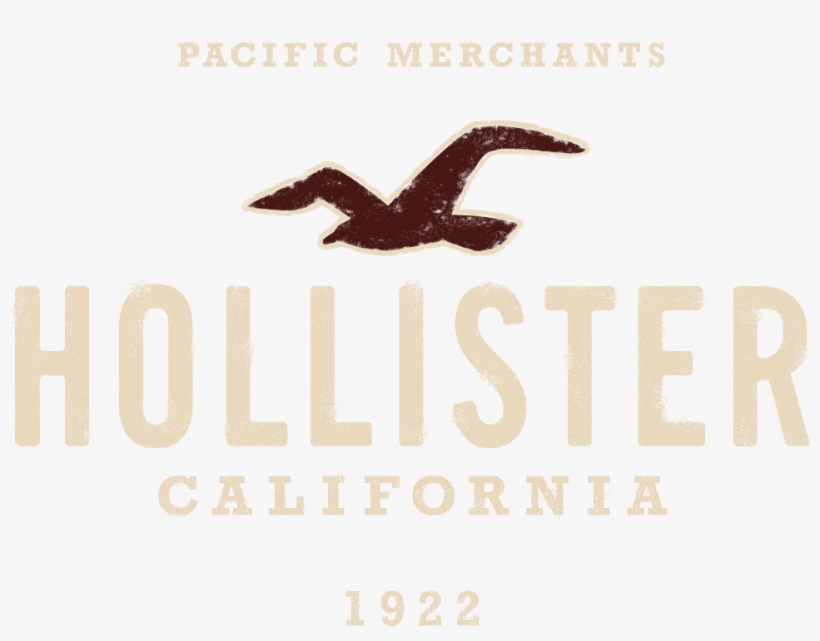 Hollister Distressed Logo - Hollister, transparent png download