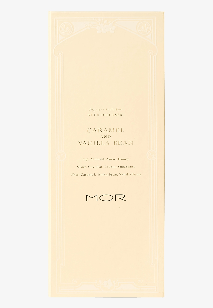 Shrd08 Scented Home Library Caramel And Vanilla Bean - Letter, transparent png download