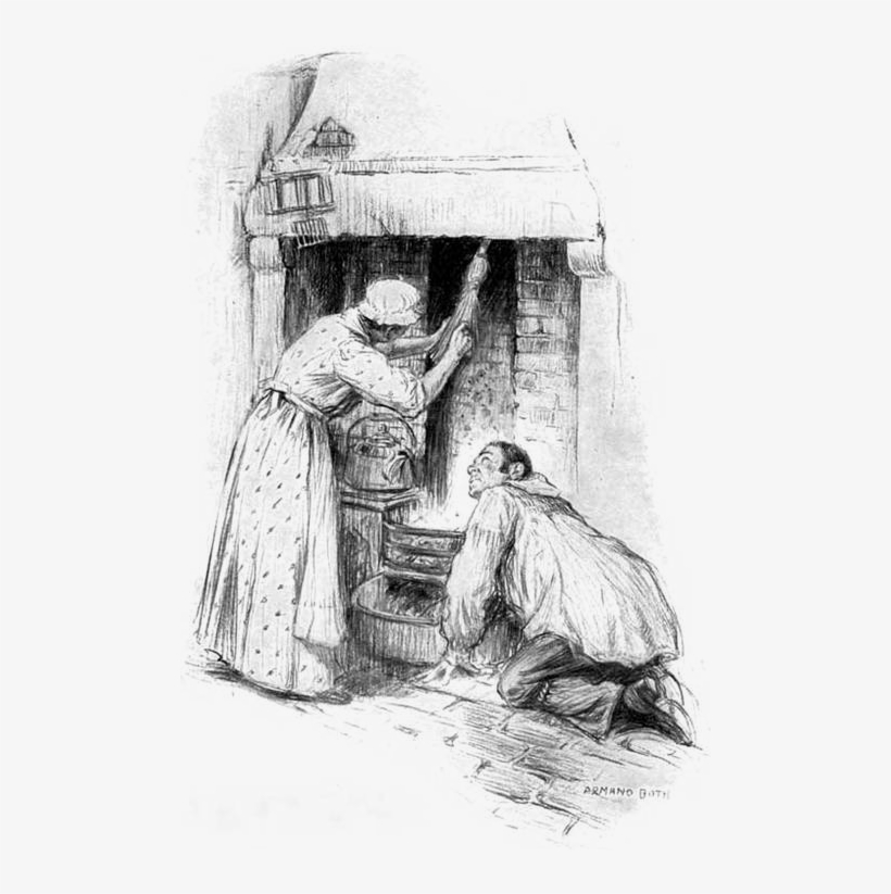 Love Among The Chickens Plate 120-121 - Sketch, transparent png download
