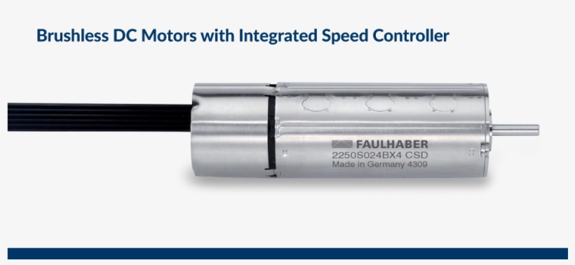 Brushless Dc Motor With Speed Controller - Small Size Bldc Motor, transparent png download