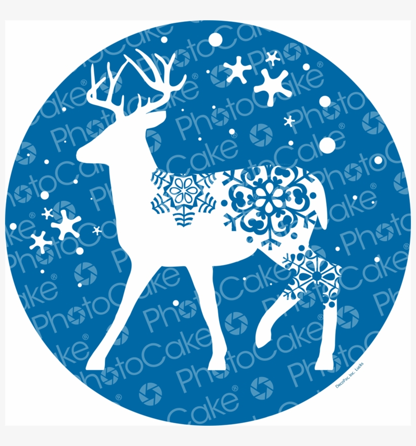 Winter Wonderland Reindeer - Reindeer, transparent png download