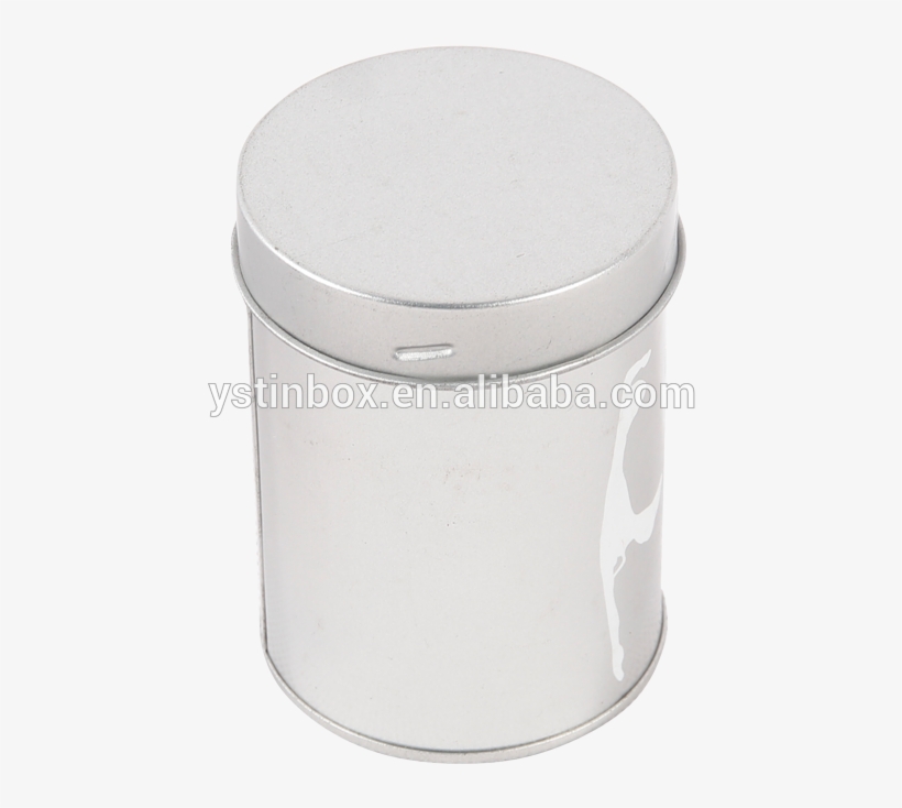 Cylinder Plain Metal Spice Packaging Tin Can Box With - Coffee Table, transparent png download