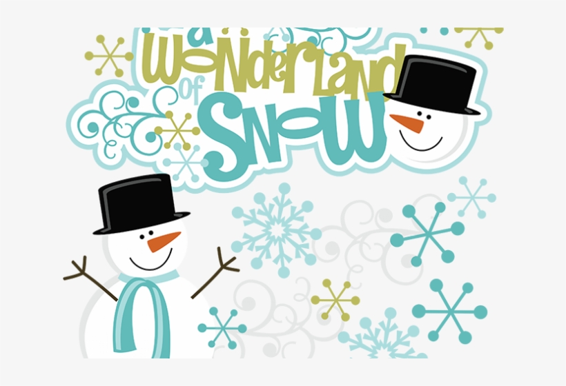 Snowfall Clipart Winter Wonderland, transparent png download