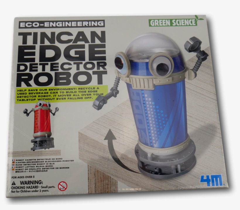 Tin Can Edge Detector - Tin Can Edge Detector Robot, transparent png download