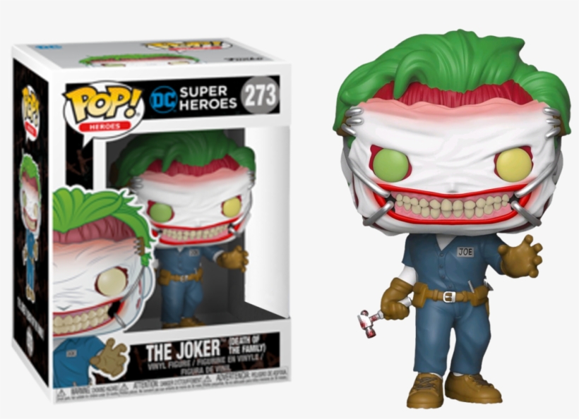 Dc Super Heroes Funko Pop The Joker - Joker Pops, transparent png download