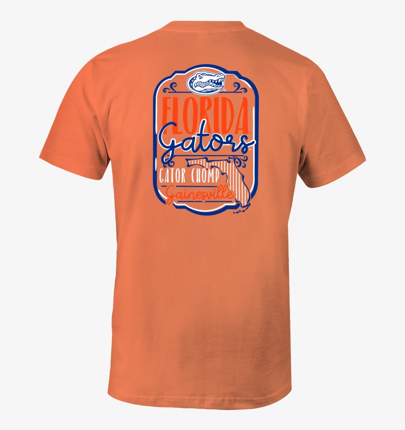 Florida Gators Love My Team Comfort Color Tee - Active Shirt, transparent png download