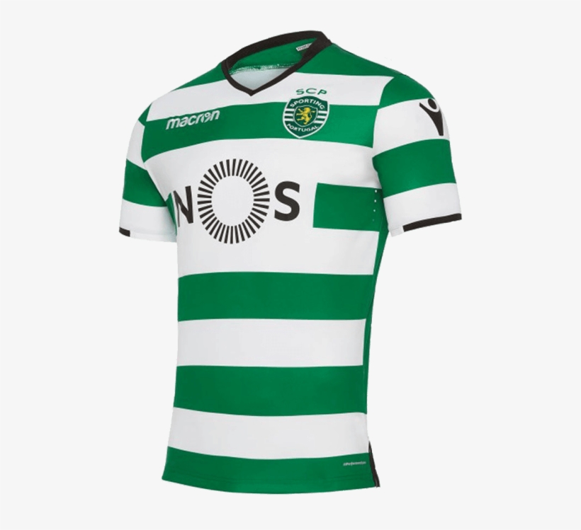 Skip To The Beginning Of The Images Gallery - Sporting Lisbon Jersey 2017 18, transparent png download