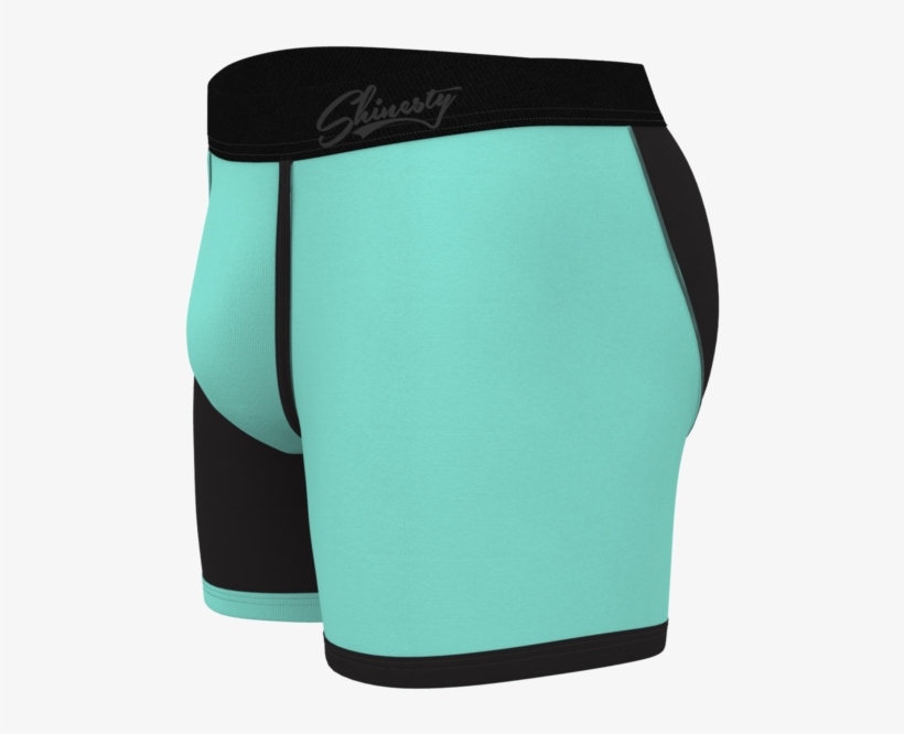 Teal Boxer Briefs For Men - Board Short, transparent png download