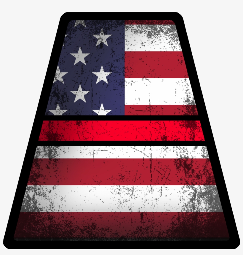American Flag Helmet Tetrahedrons - Flag Of The United States, transparent png download