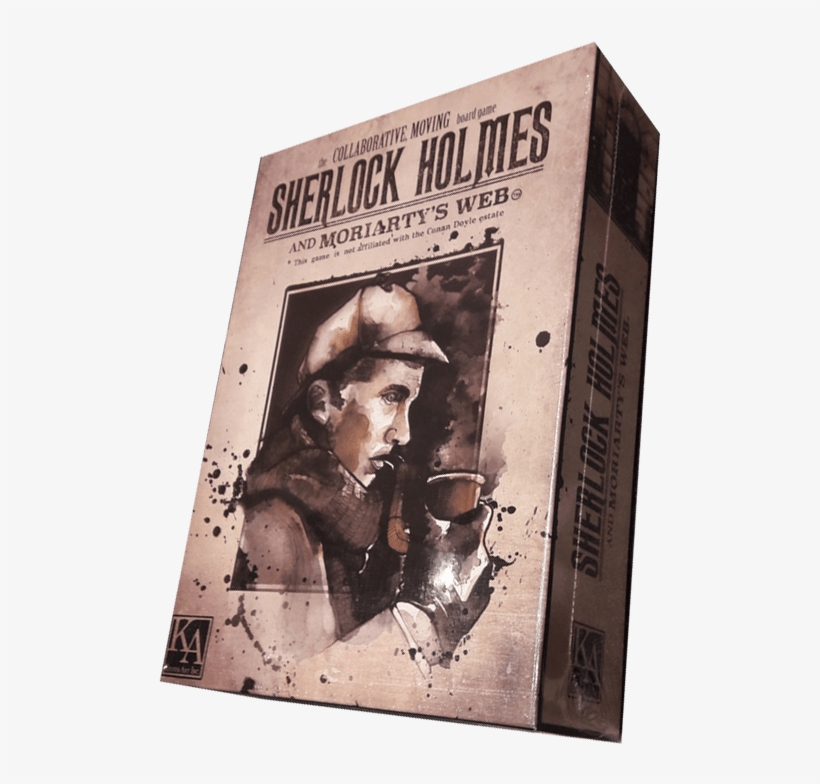 Sherlock Holmes And Moriartys Web Box - Book Cover, transparent png download