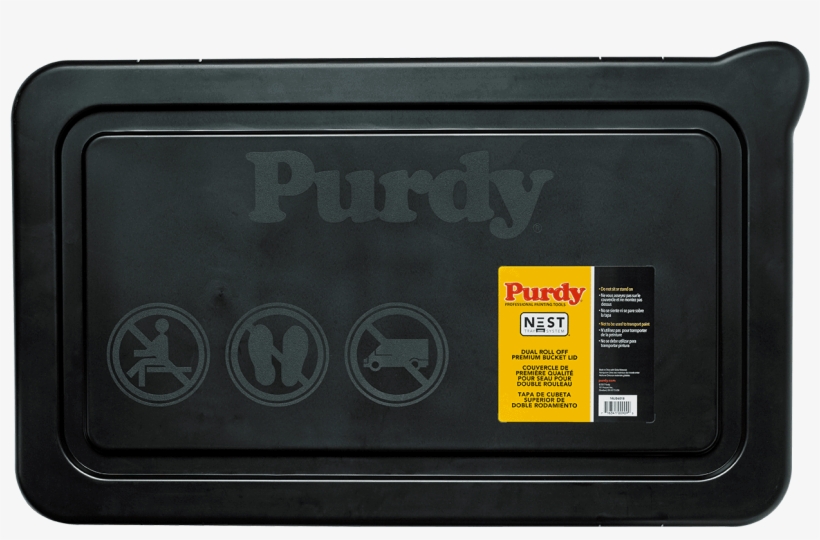 Description - Purdy Dual Roll Off Bucket Lid, transparent png download