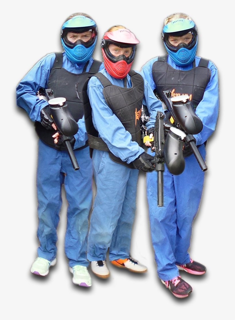 68 Cal Paintball Entertainment Packages For Teenagers - Paintball Overall Girls, transparent png download