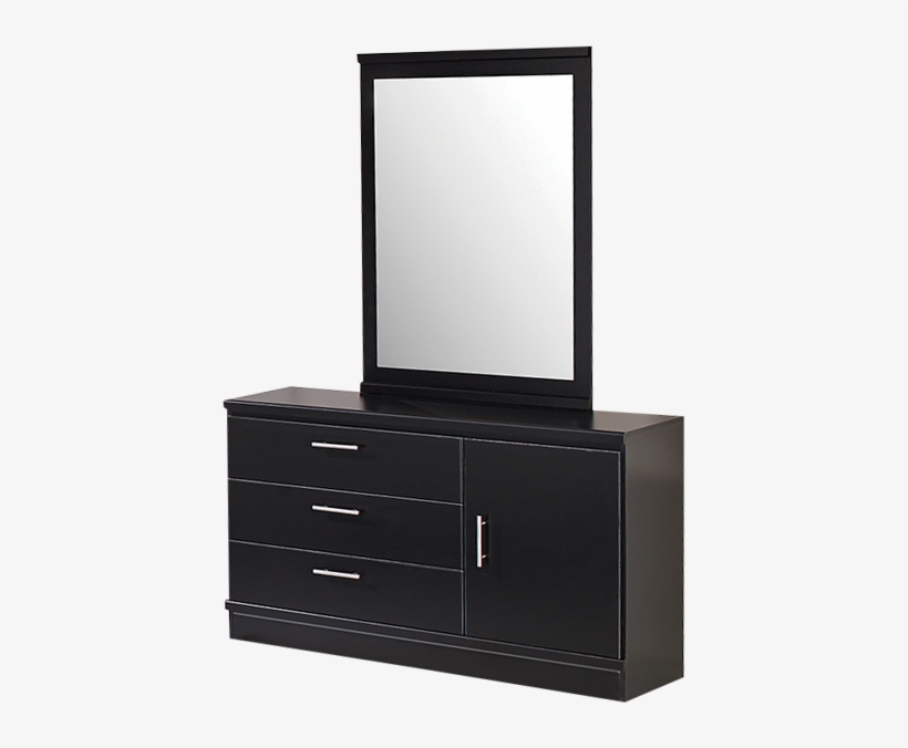 Image For 3 Drawer Dresser And Matching Mirror - Dresser, transparent png download