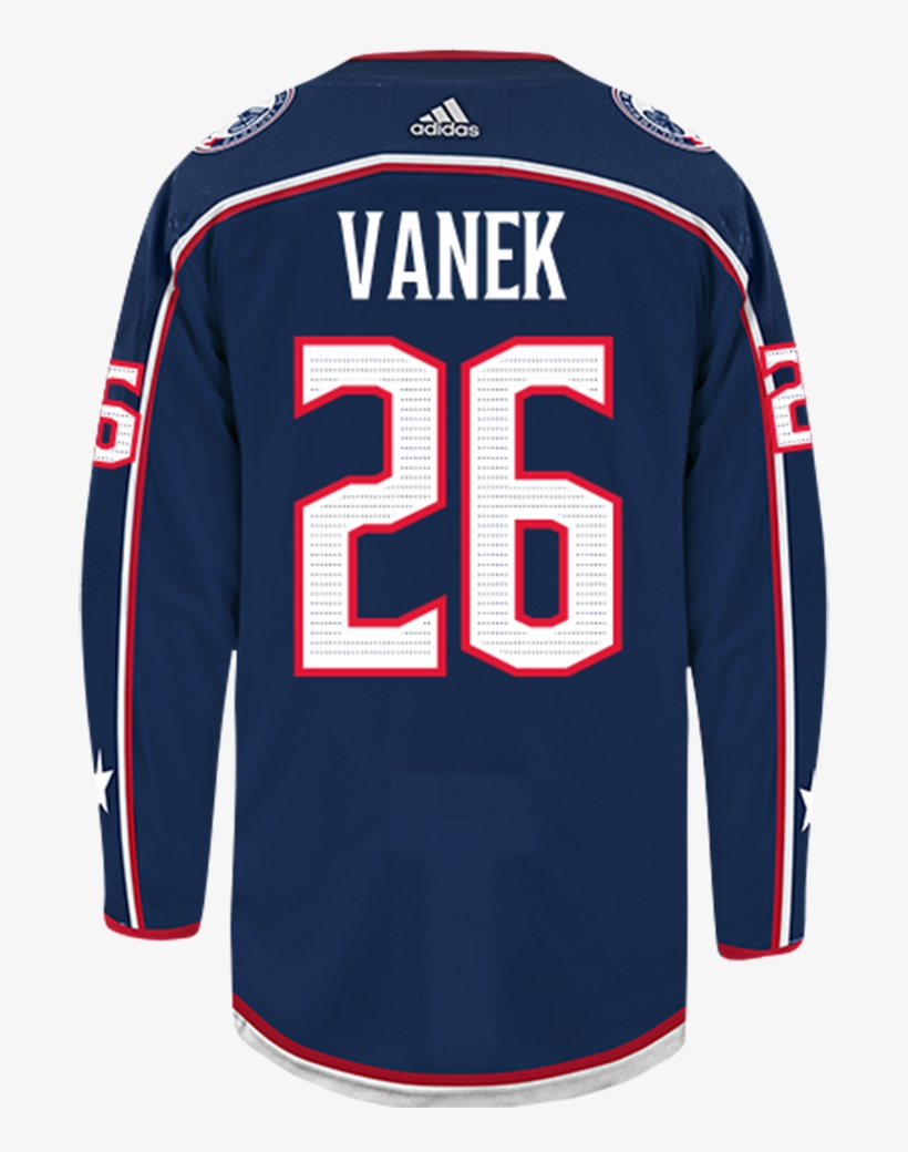 Thomas Vanek Columbus Blue Jackets - Adidas, transparent png download