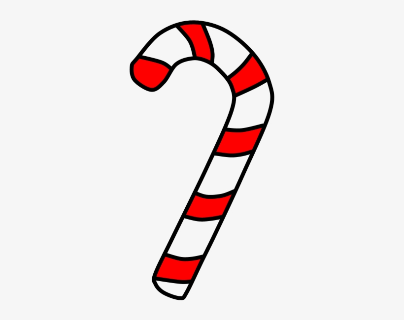 Candy Cane, Red, White, Png - Candy Cane, transparent png download