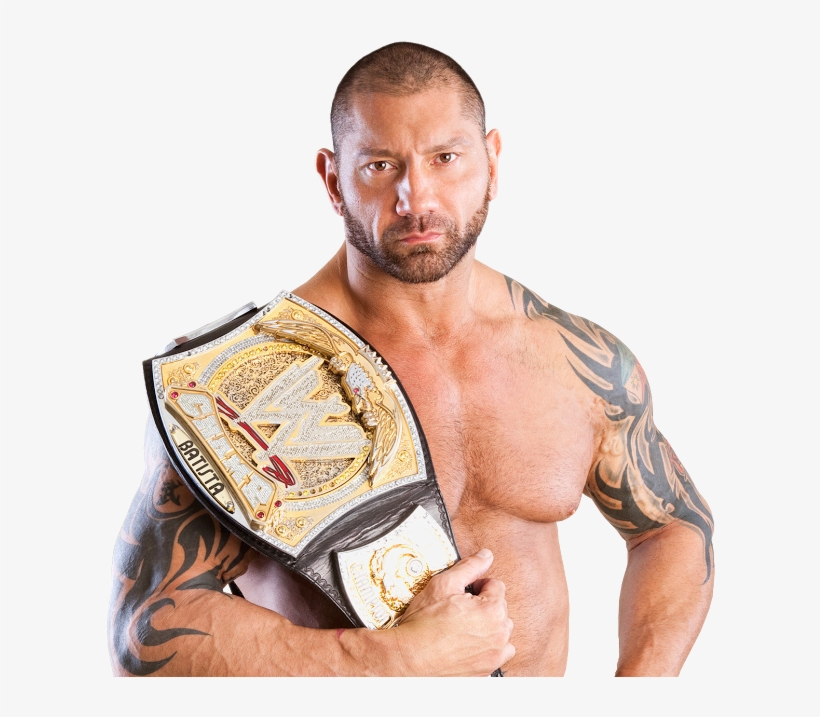 This Is A Background-free Image, It Doesn't Contain - Batista 2010 Wwe Champion, transparent png download