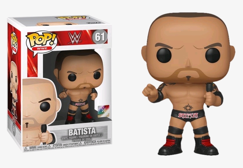 Batista Funko Pop Vinyl Figure - Batista Pop Vinyl, transparent png download