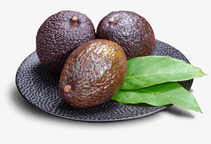 Ripe Avocados On A Plate - Avocado, transparent png download