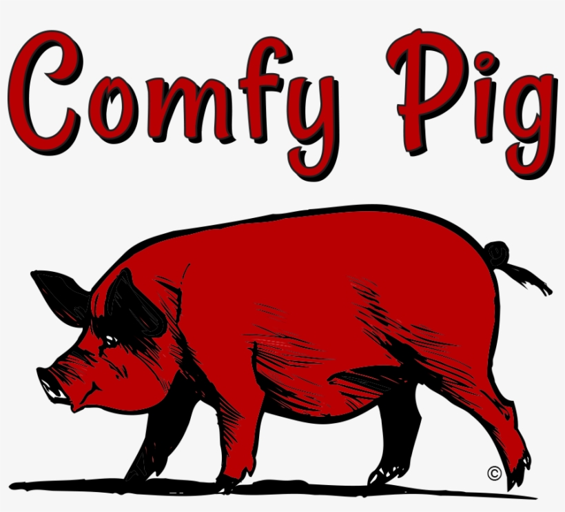 Barbecue Sauce Clipart Pig Bbq - Domestic Pig, transparent png download