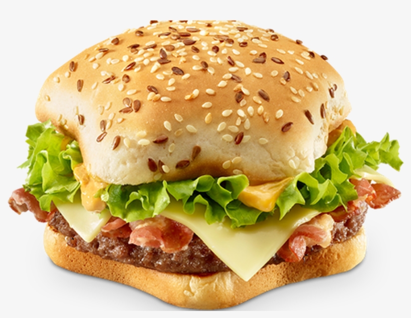 Clip Library Mcdonalds Transparent Burger - Hamburger Buns Unusual, transparent png download
