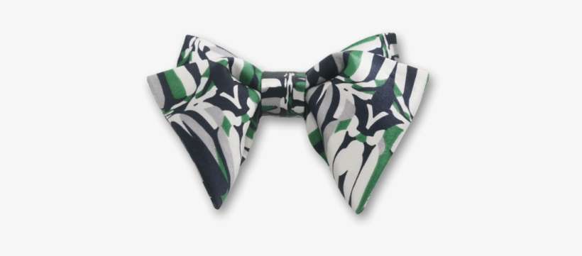 Wonderful In Blue Green White Bow Tie - Formal Wear, transparent png download