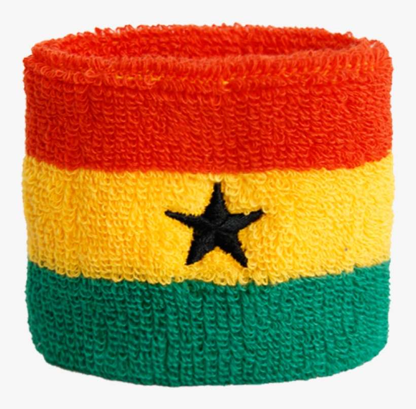 Ghana Wristband / Sweatband, 2 Pcs - Ghana Wristband, transparent png download