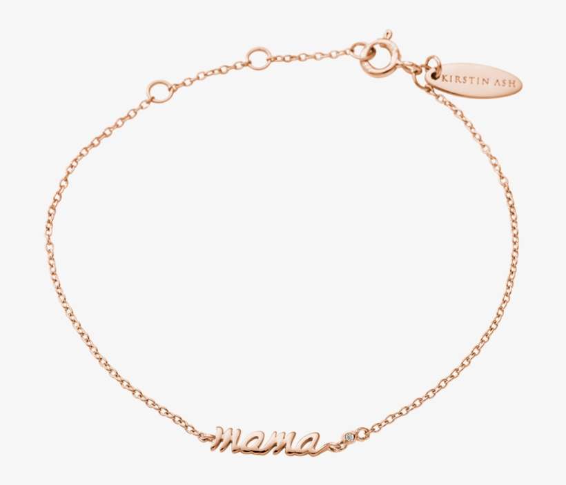 Mama Bracelet Image - Silver Mama Bracelet, transparent png download
