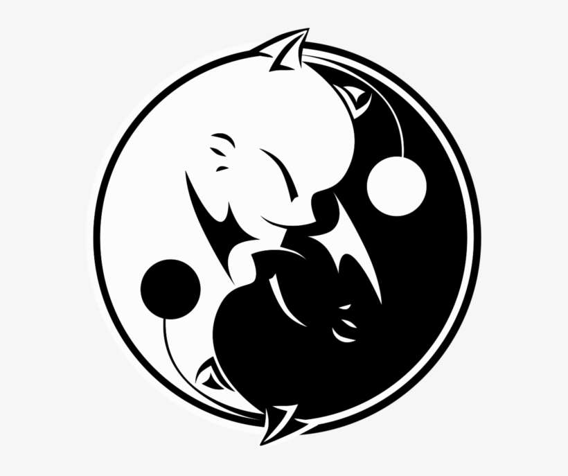 Yin Yang Mog - Final Fantasy Ying Yang, transparent png download