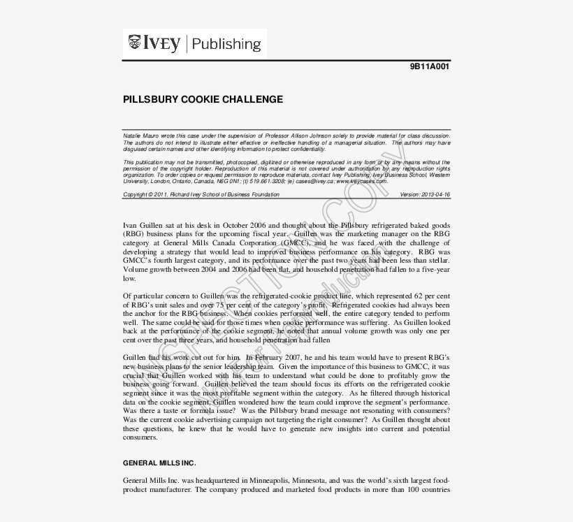 Pdf - Ivey Business School, transparent png download