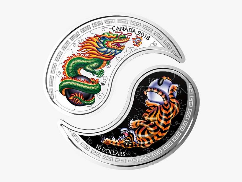 165868 Rev Apart-570 - Yin And Yang Coin, transparent png download