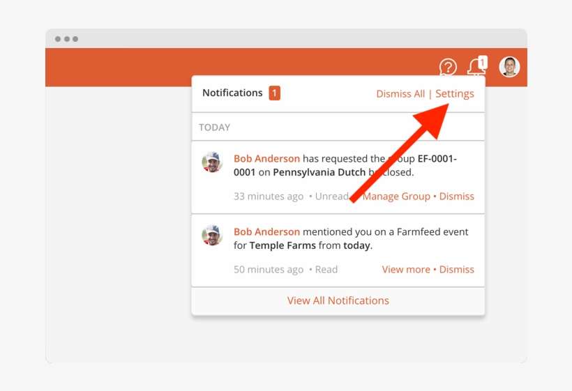 Ep Notification Dropdown - Registration Web Application, transparent png download