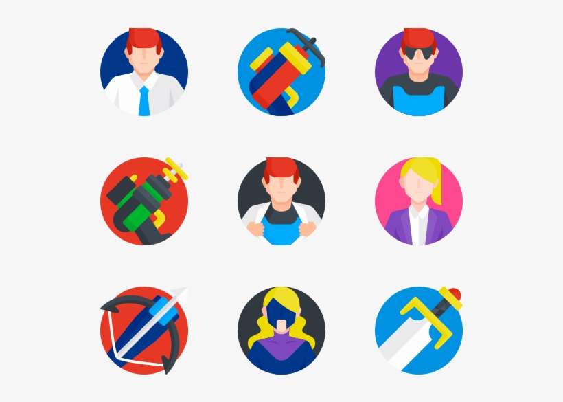 Superhero - Icon Resume, transparent png download