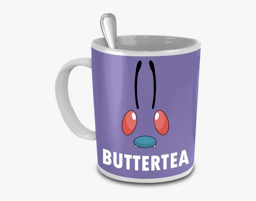 Buttertea The Butterfree Face Pokemon 15oz Mug - Coffee Cup, transparent png download