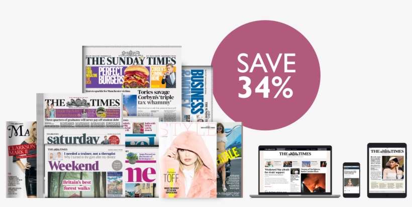 Monday To Sunday Newspapers Full Digital Access - Times, transparent png download