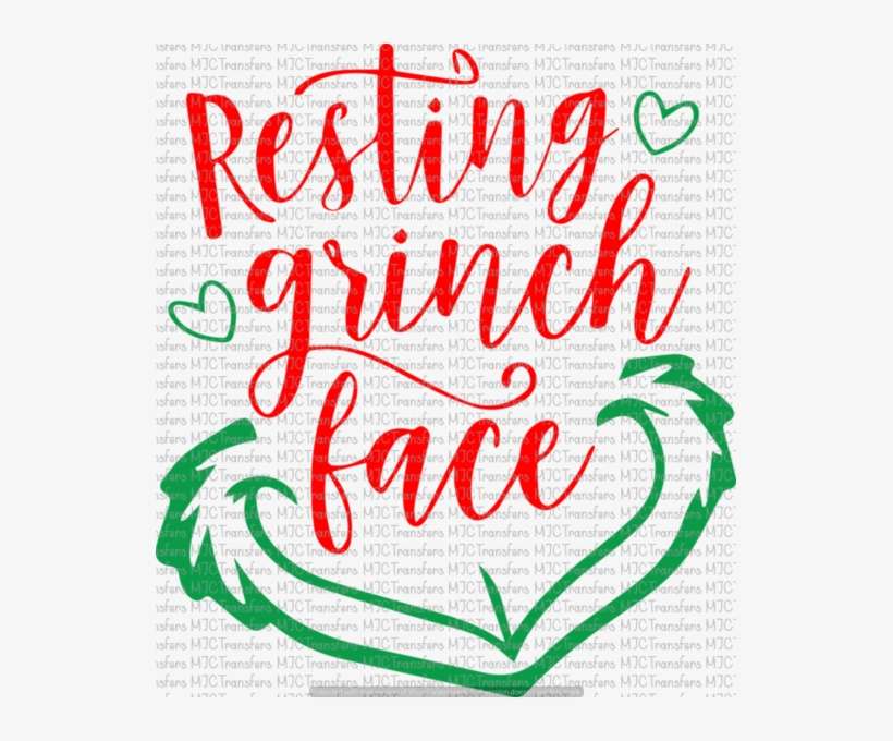 Download Resting Grinch Face - Resting Grinch Face Font ...