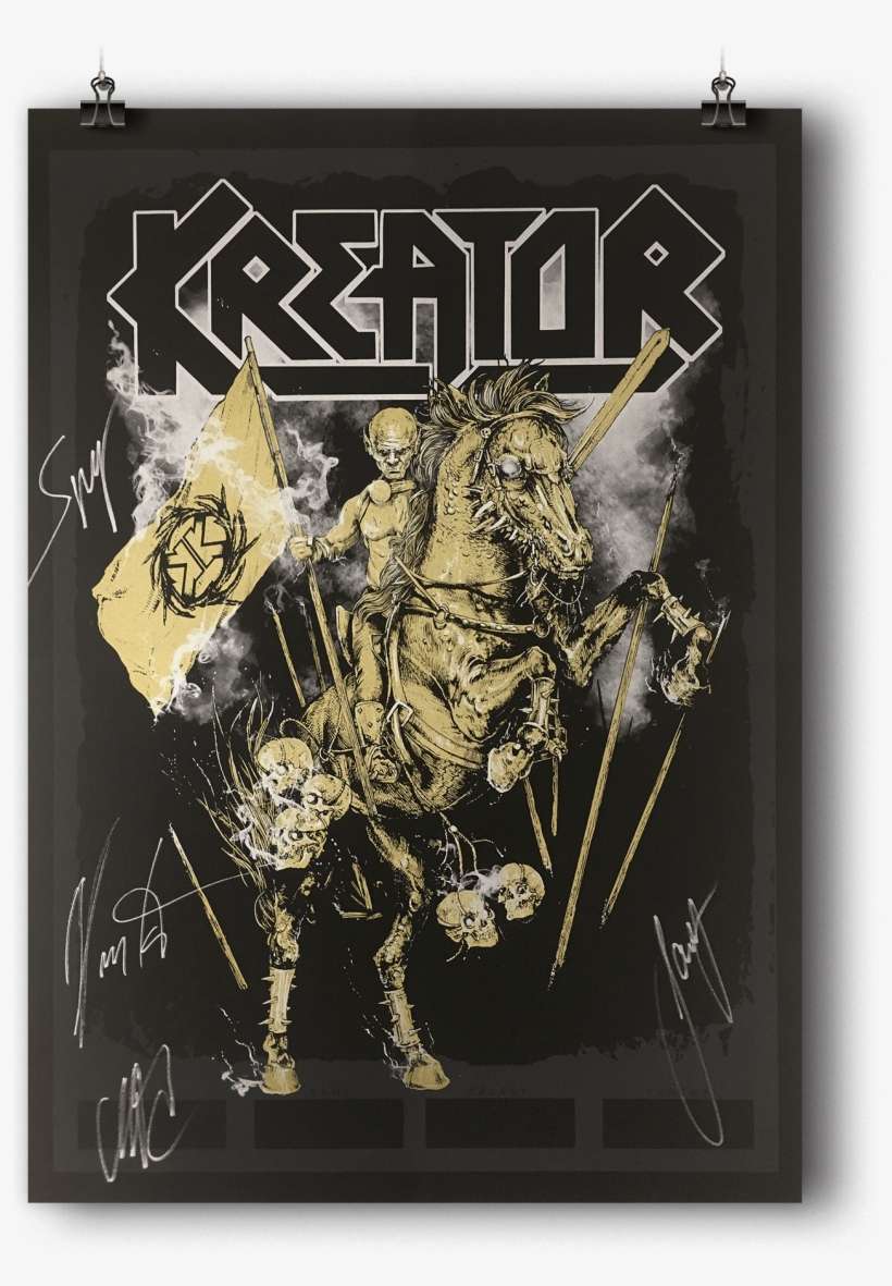 Apocalyptic Horseman Von Kreator - Picture Frame, transparent png download