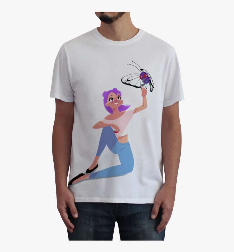 Camiseta Fullprint Pokemon Butterfree De Studio Bonnie - Drawing, transparent png download