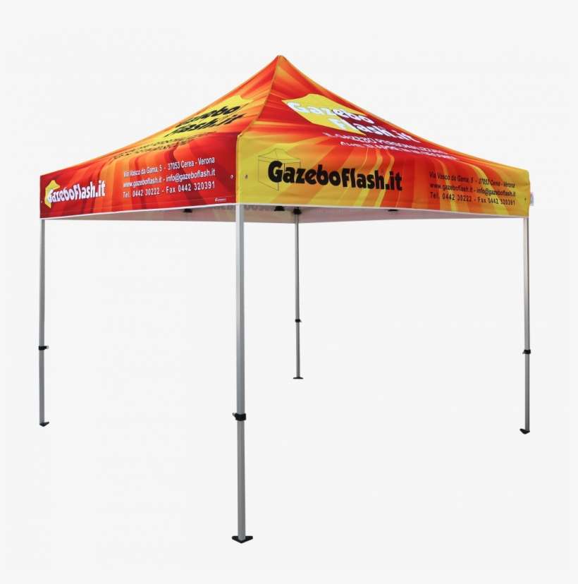 Gazebo Pieghevole Personalizzato - Gazebo, transparent png download