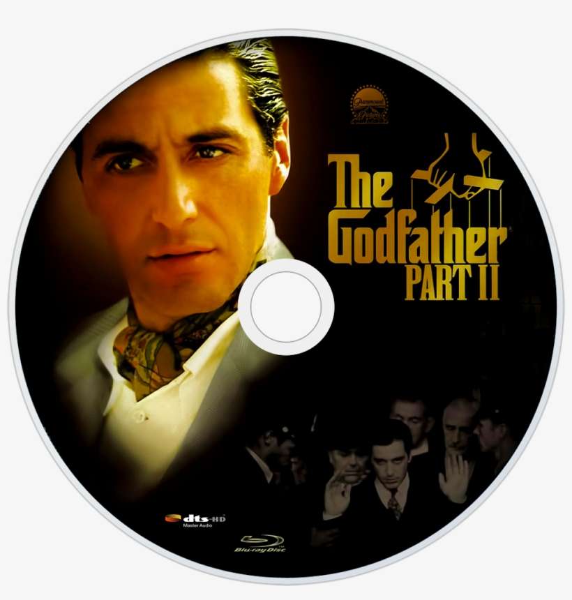 Part Ii Bluray Disc Image Godfather Part Ii Dvd PNG Image
