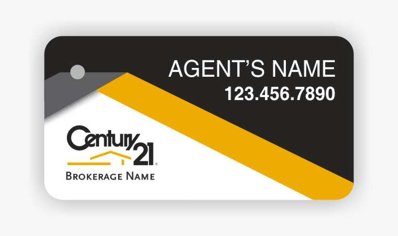 Century 21 Realty Key Tag Design Opt - Century 21, transparent png download