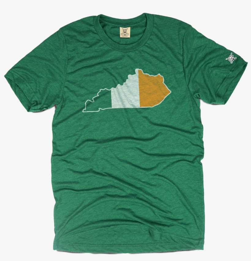 Irish Flag Kentucky Tee - Active Shirt, transparent png download