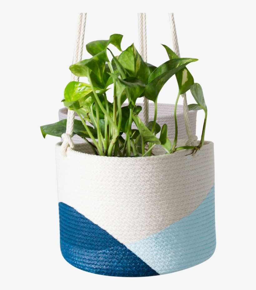 Pale Blue / Ocean - Flowerpot, transparent png download